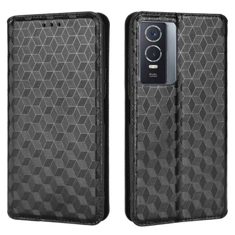 Kryty Na Mobil Na Vivo Y76 5G Flipové Pouzdro 3d Vzor