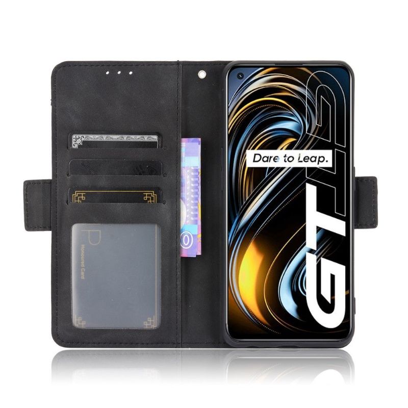 Flipové Pouzdro Na Realme GT 5G Premium S Držitelem Karty