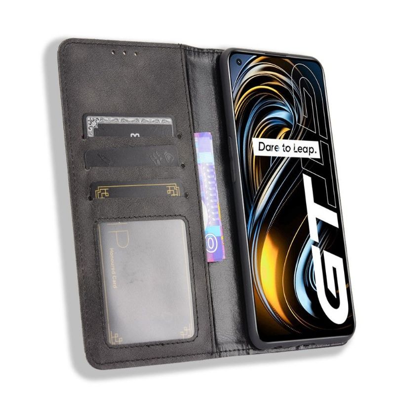 Kožené Pouzdro Folio Na Realme GT 5G Kůže Ve Stylu Cirénius