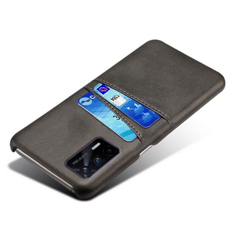 Kryt Na Realme GT 5G Držák Karet S Efektem Melody Leather