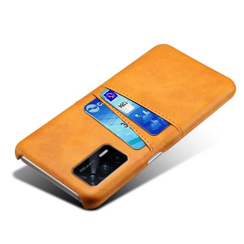 Kryt Na Realme GT 5G Držák Karet S Efektem Melody Leather