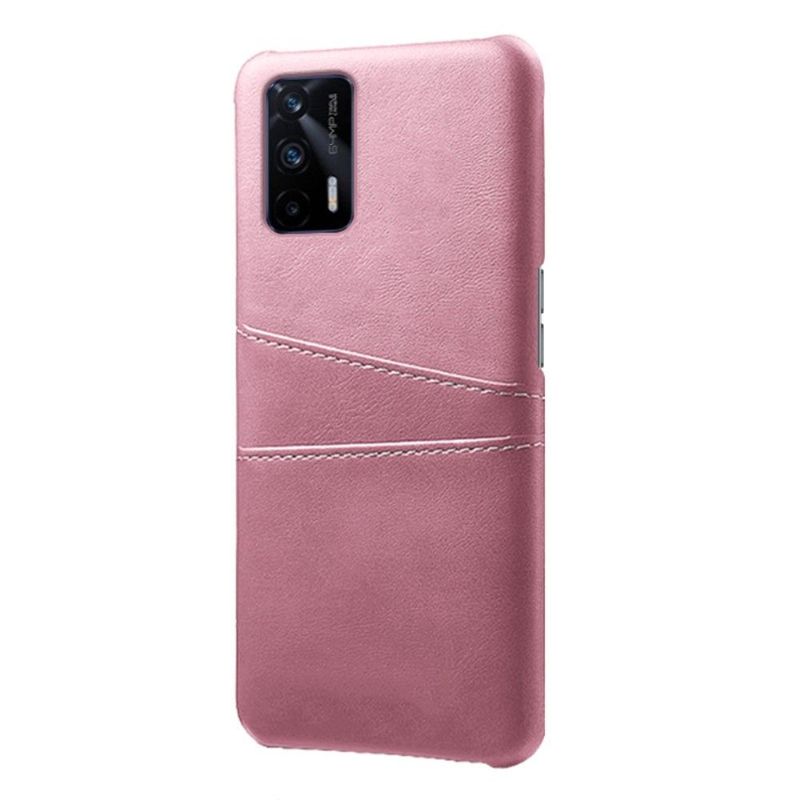 Kryt Na Realme GT 5G Držák Karet S Efektem Melody Leather