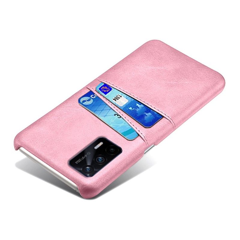 Kryt Na Realme GT 5G Držák Karet S Efektem Melody Leather