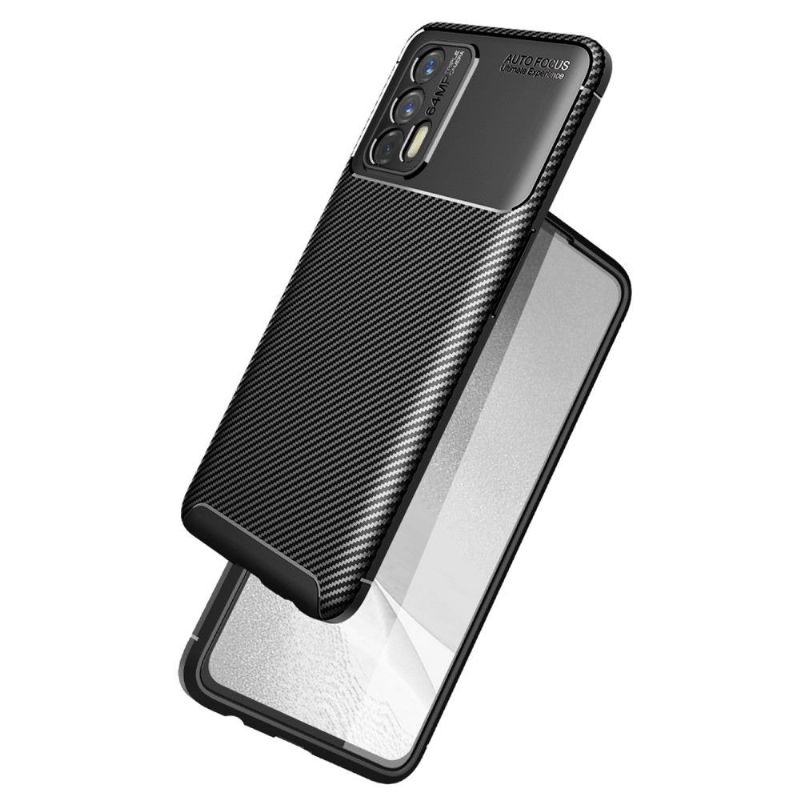 Kryt Na Realme GT 5G Efekt Uhlíkových Vláken