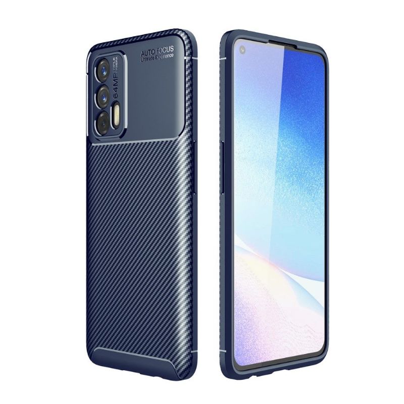 Kryt Na Realme GT 5G Efekt Uhlíkových Vláken