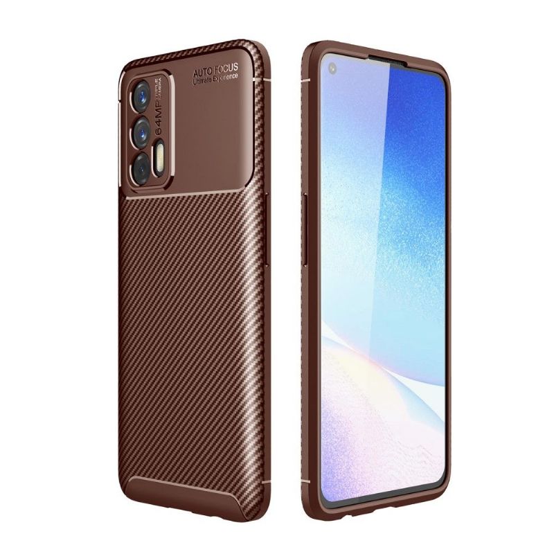 Kryt Na Realme GT 5G Efekt Uhlíkových Vláken