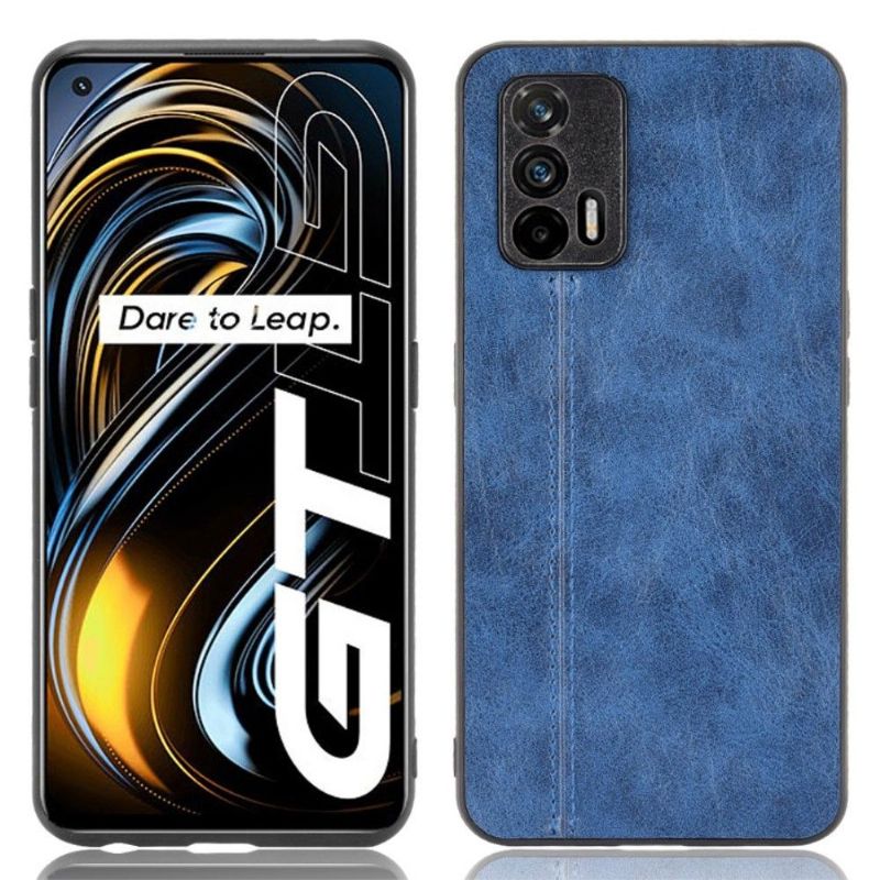 Kryt Na Realme GT 5G Kožený Efekt