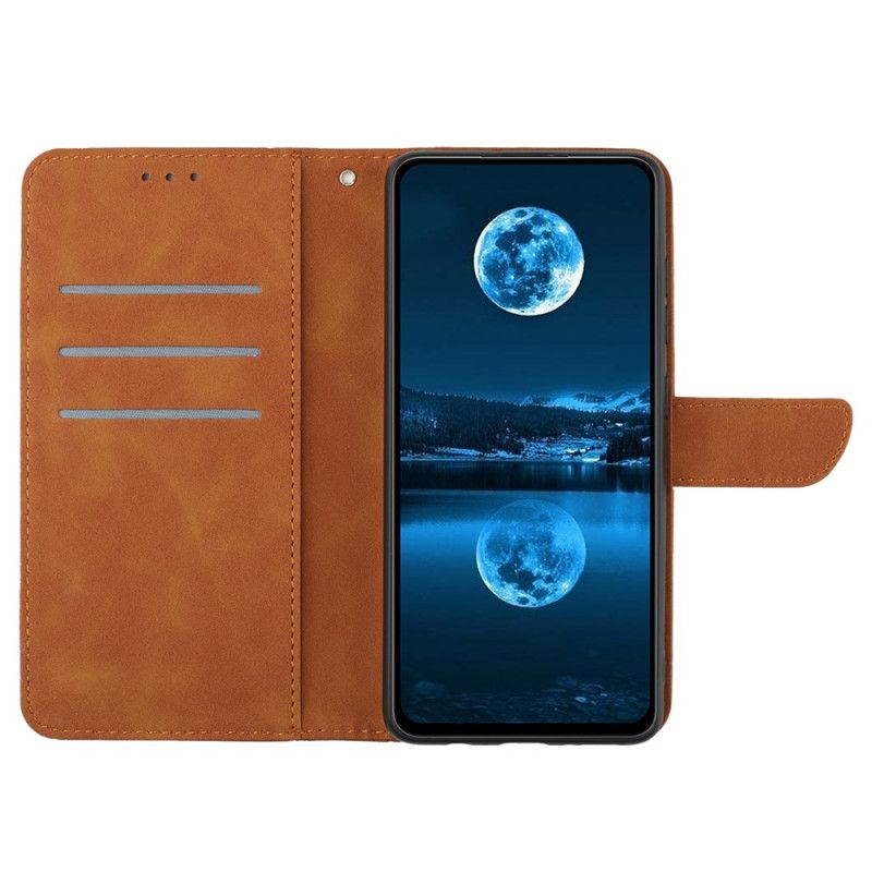 Kožený Kryt Na Oppo Reno 14 Pro 5g Linie A Pruhy