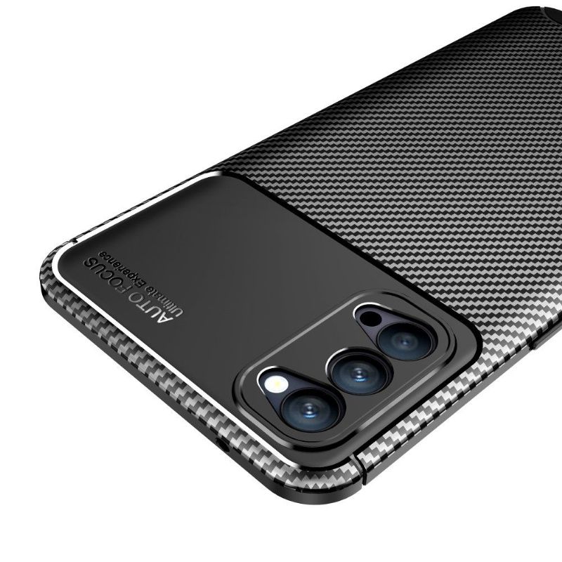 Kryt Na Oppo Reno 4 5G Efekt Uhlíkových Vláken