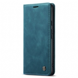 Kožené Pouzdro Folio Google Pixel 8a Caseme Semišový Efekt