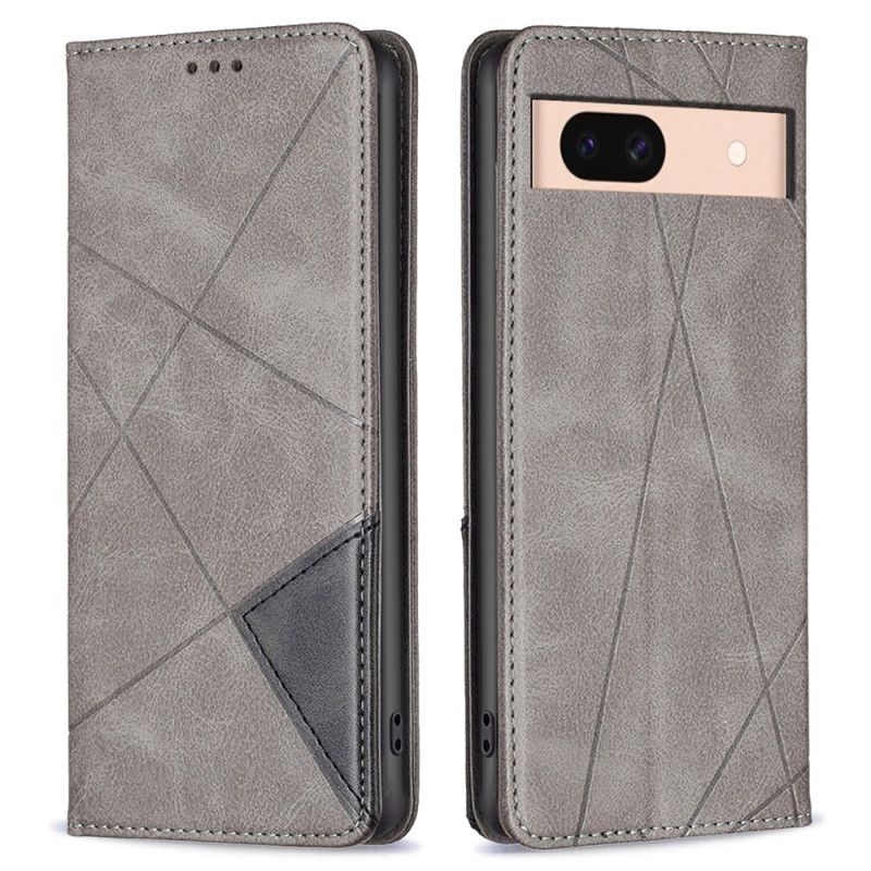 Kožené Pouzdro Folio Google Pixel 8a Geometrie