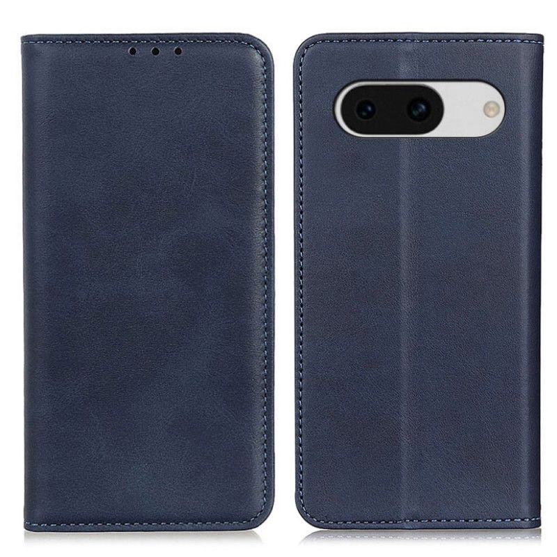 Kožené Pouzdro Folio Google Pixel 8a Klasická Štípaná Kůže