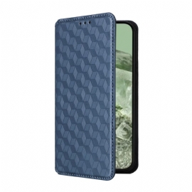 Kožené Pouzdro Google Pixel 8a Kryty Na Mobil 3d Diamanty
