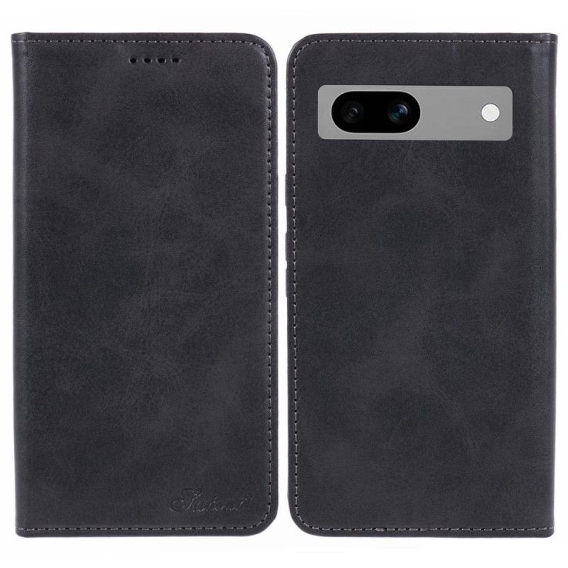 Kožené Pouzdro Google Pixel 8a Kryty Na Mobil Efekt Kůže Suteni