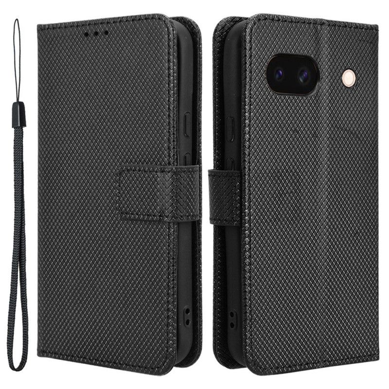 Kožený Kryt Google Pixel 8a Pásek S Texturou