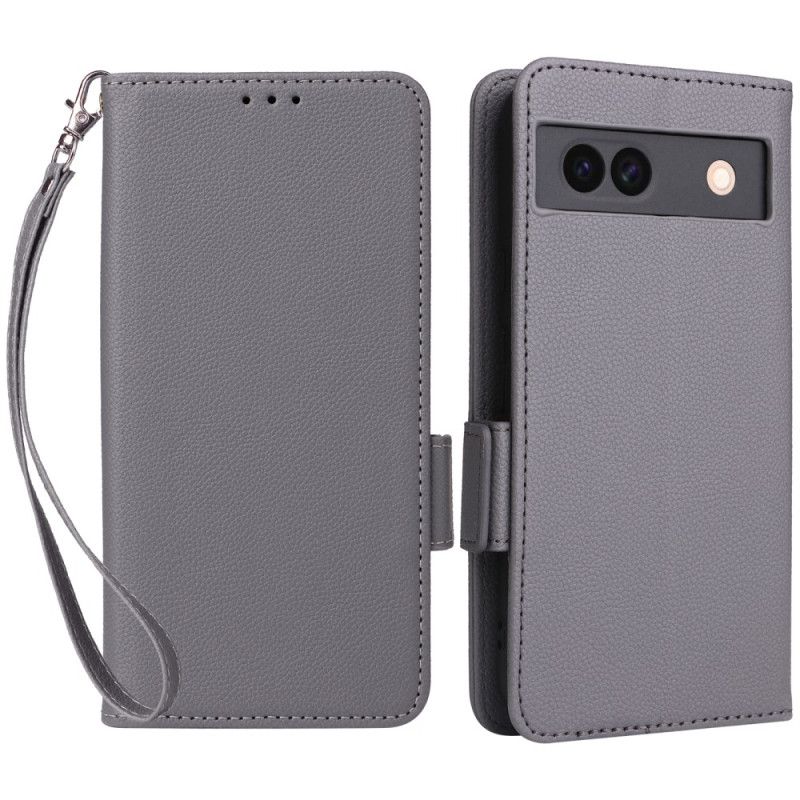 Kožený Kryt Google Pixel 8a Ultra Tenký Pásek