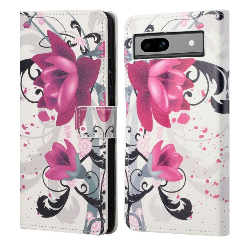 Kožený Kryt Na Google Pixel 8a Lotus
