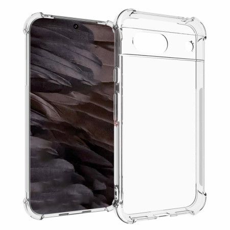 Kryt Na Google Pixel 8a Průhledné Se Zesílenými Rohy