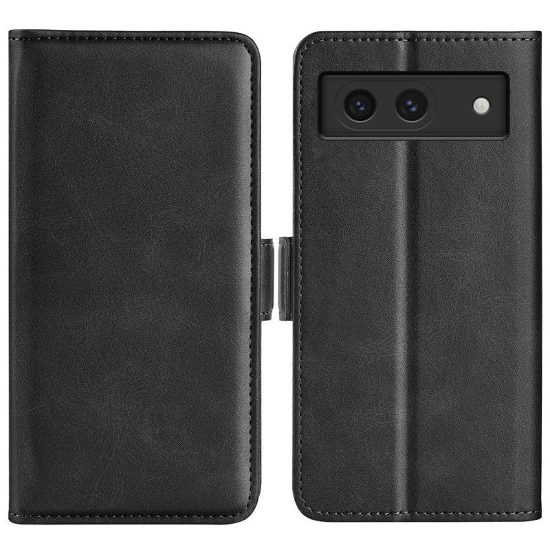 Peněženková Pouzdra Google Pixel 8a Kryty Na Mobil Dvojitá Magnetická Spona