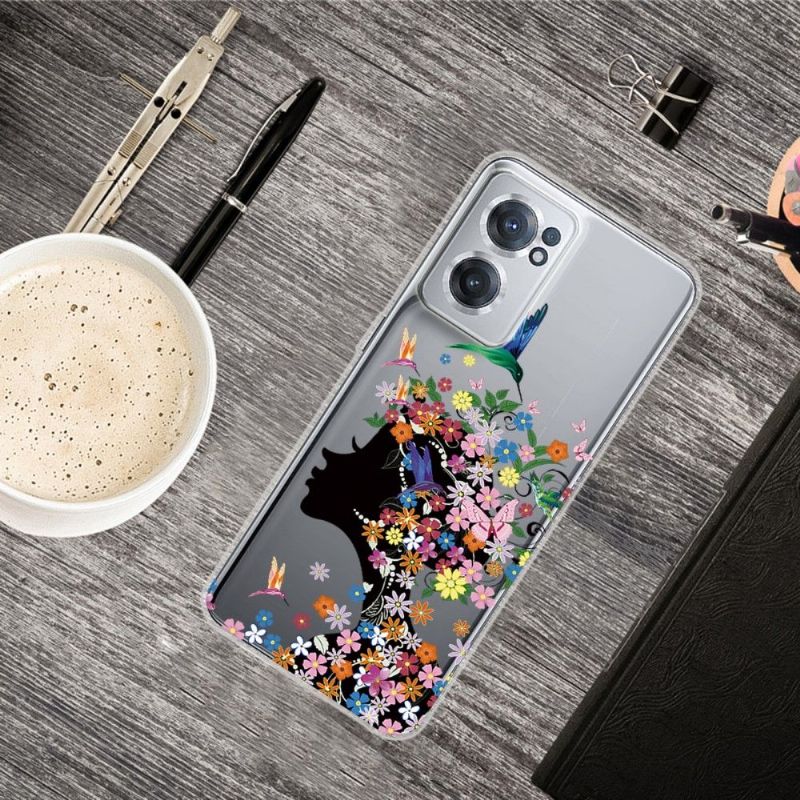 Kryt Na OnePlus Nord CE 2 5G Květiny Kolibříka