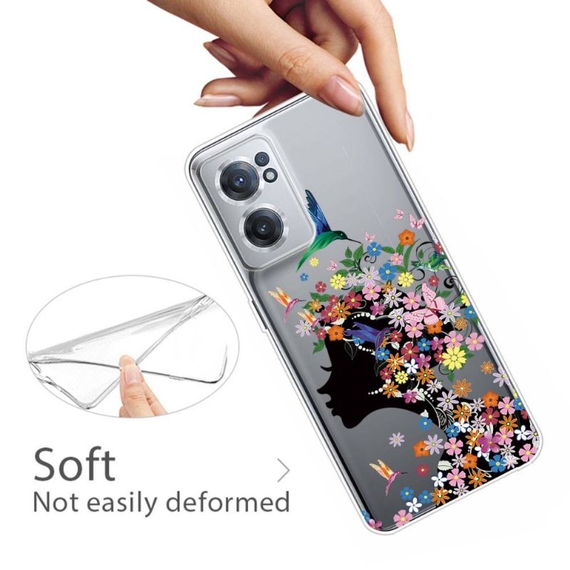 Kryt Na OnePlus Nord CE 2 5G Květiny Kolibříka