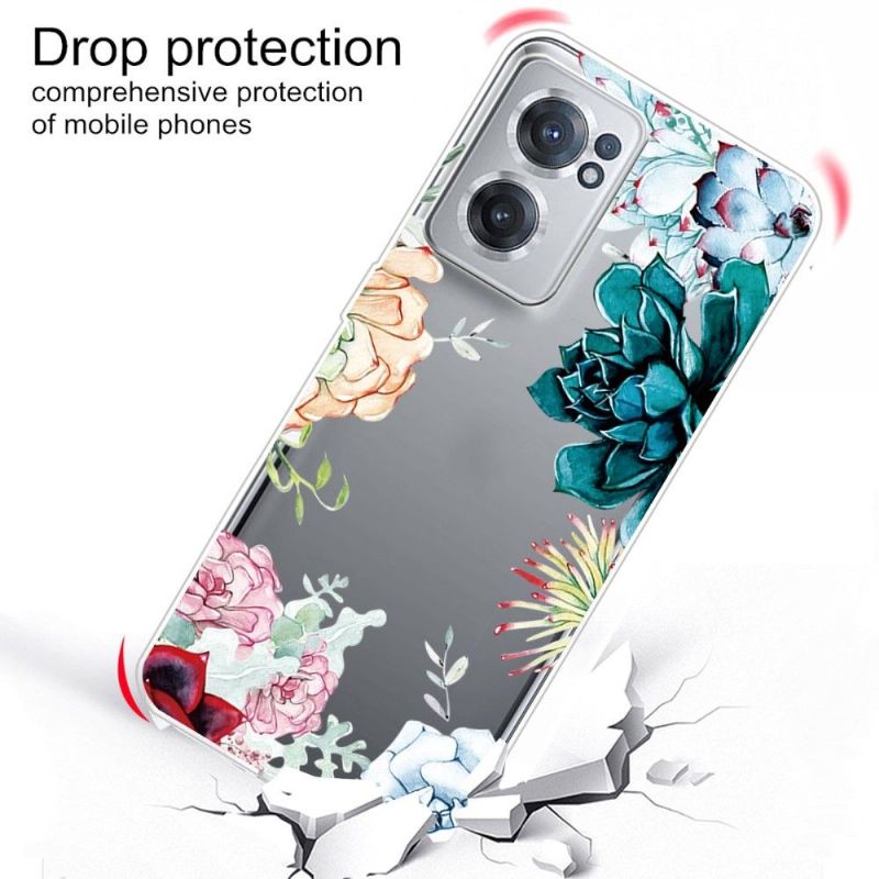 Kryt Na OnePlus Nord CE 2 5G Různé Květiny