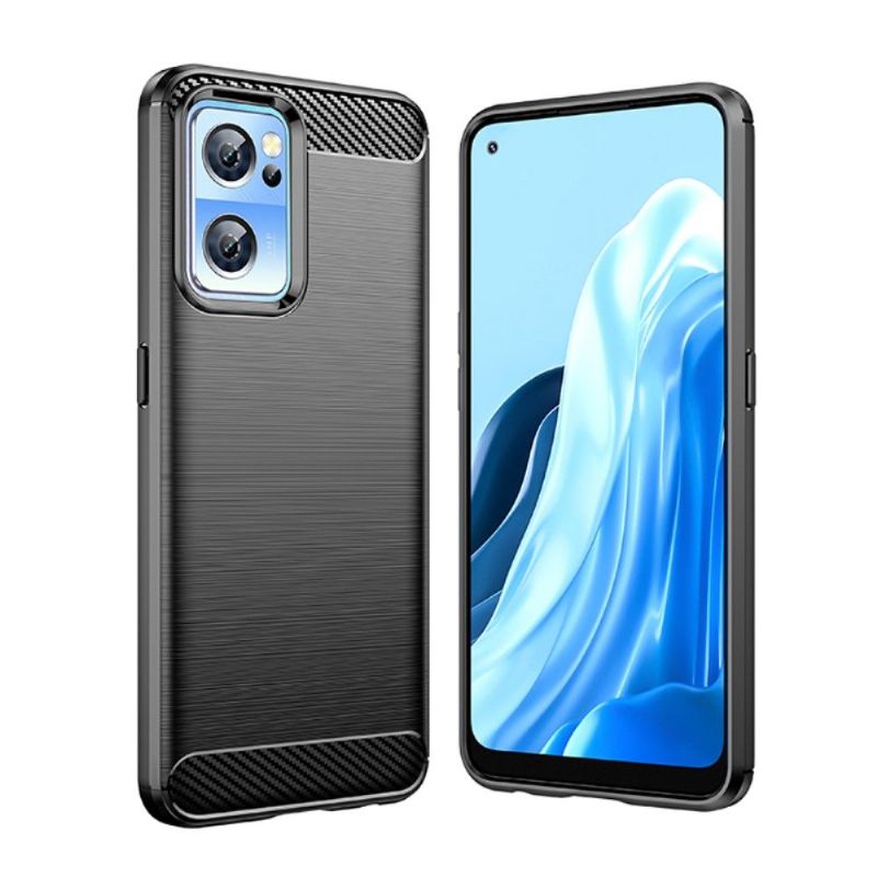 Kryt Na OnePlus Nord CE 2 5G Silikonový Kartáčovaný Efekt