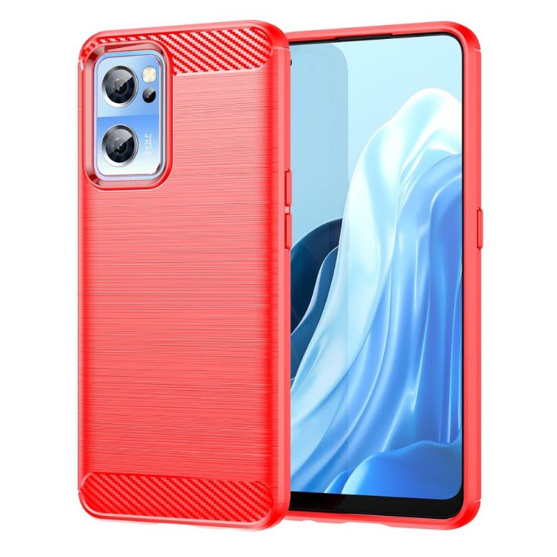 Kryt Na OnePlus Nord CE 2 5G Silikonový Kartáčovaný Efekt