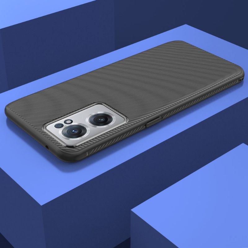 Kryt Na OnePlus Nord CE 2 5G Silikonový Pruhovaný Efekt