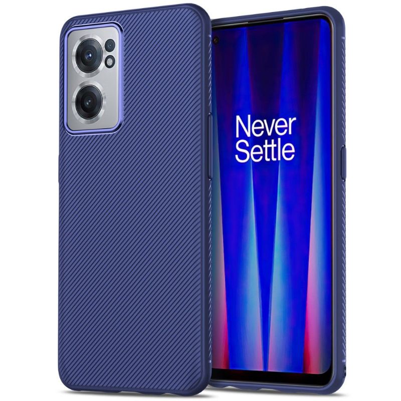 Kryt Na OnePlus Nord CE 2 5G Silikonový Pruhovaný Efekt
