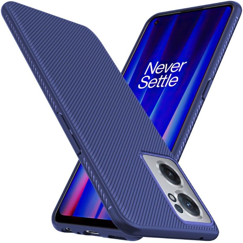 Kryt Na OnePlus Nord CE 2 5G Silikonový Pruhovaný Efekt