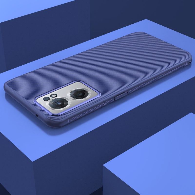 Kryt Na OnePlus Nord CE 2 5G Silikonový Pruhovaný Efekt