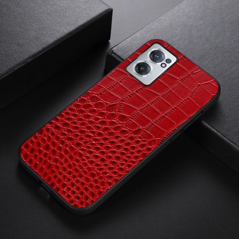 Kryty Na Mobil Na OnePlus Nord CE 2 5G Kůže S Efektem Colette Croc