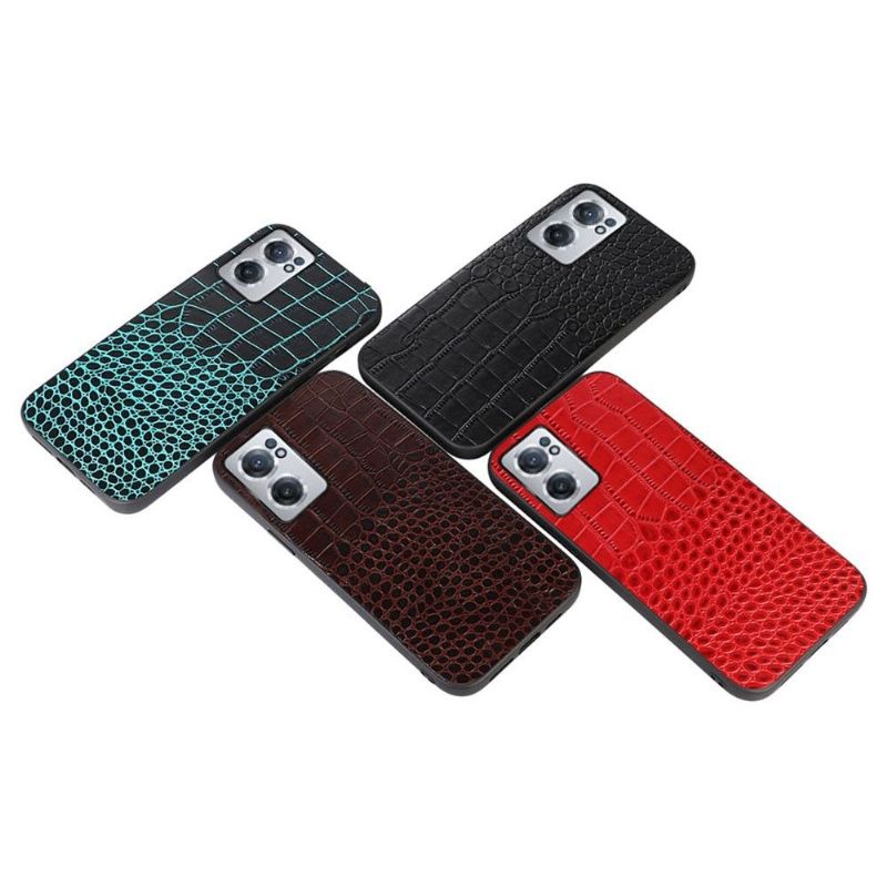 Kryty Na Mobil Na OnePlus Nord CE 2 5G Kůže S Efektem Colette Croc