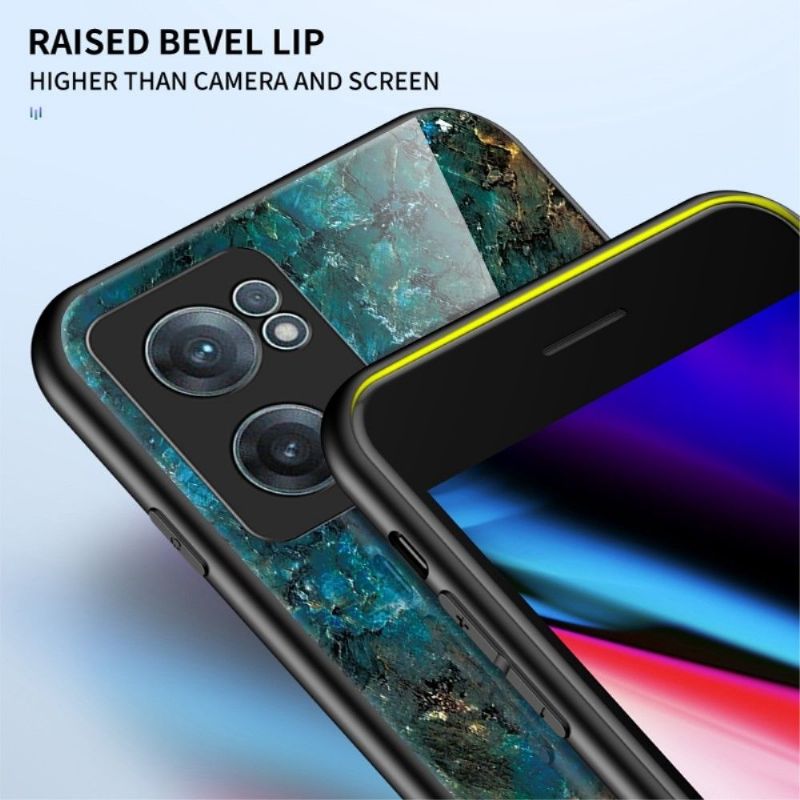 Kryty Na Mobil Na OnePlus Nord CE 2 5G Záda Z Oceánského Mramoru