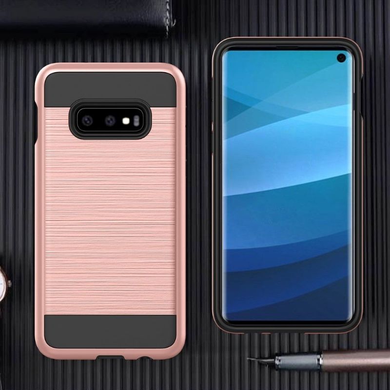Kryt Na Samsung Galaxy S10e Prémiový Kartáčovaný