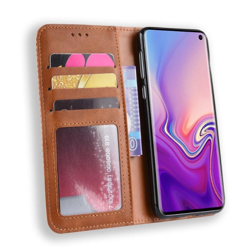 Pouzdra Na Samsung Galaxy S10e Kožený Styl Le Cirénius