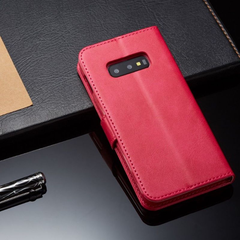 Pouzdra Na Samsung Galaxy S10e Peněženkové Pouzdro Styl Kůže