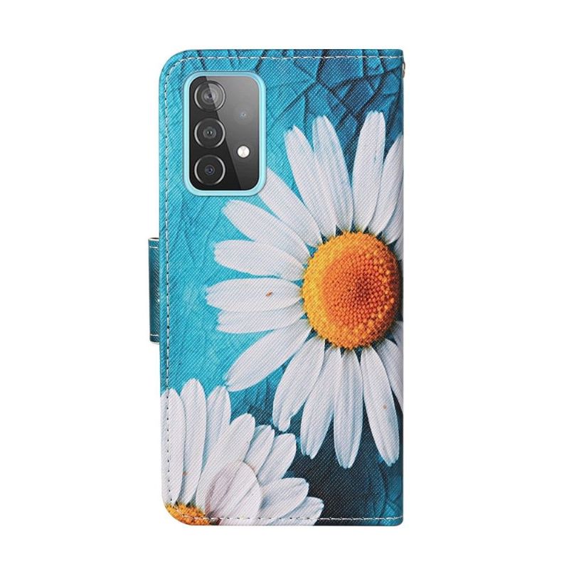 Flipové Pouzdro Na Samsung Galaxy A52 5G / A52 4G / A52s 5G Daisy