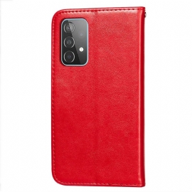 Flipové Pouzdro Na Samsung Galaxy A52 5G / A52 4G / A52s 5G Kožené Pouzdro Držák Klopové Karty