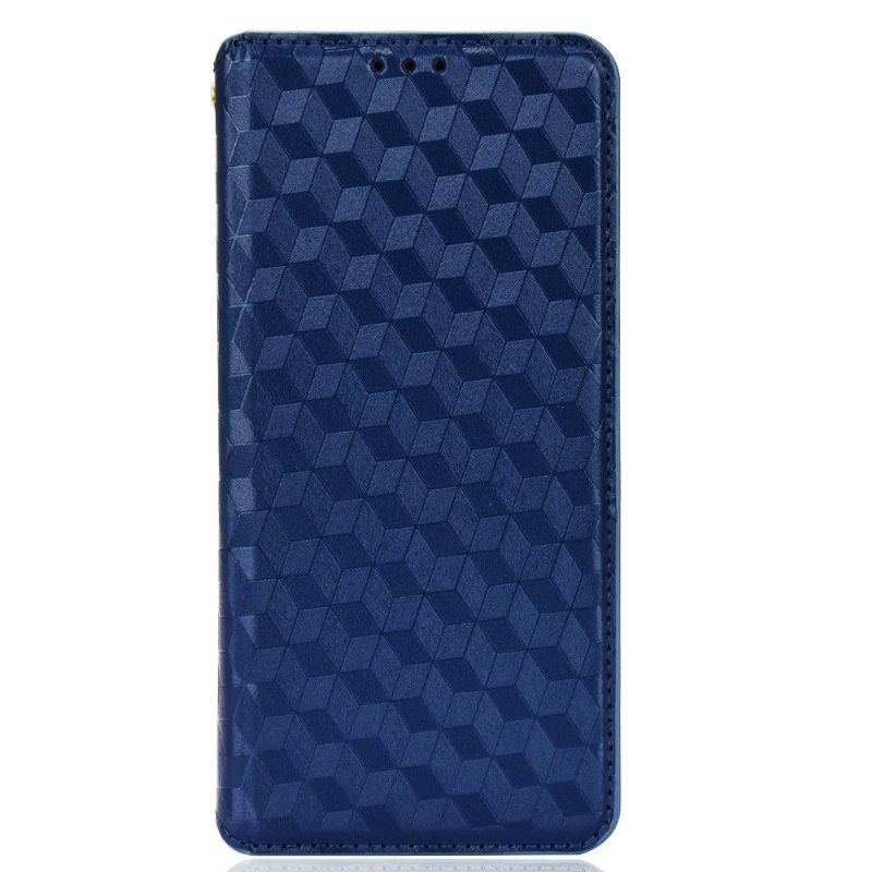 Flipové Pouzdro Na Samsung Galaxy A52 5G / A52 4G / A52s 5G Kožené Pouzdro Návrh Geometrie