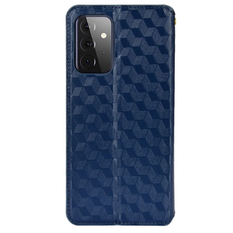 Flipové Pouzdro Na Samsung Galaxy A52 5G / A52 4G / A52s 5G Kožené Pouzdro Návrh Geometrie
