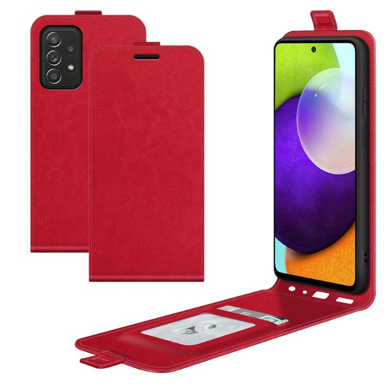 Flipové Pouzdro Na Samsung Galaxy A52 5G / A52 4G / A52s 5G Kožené Pouzdro Vertikální Umělá Kůže