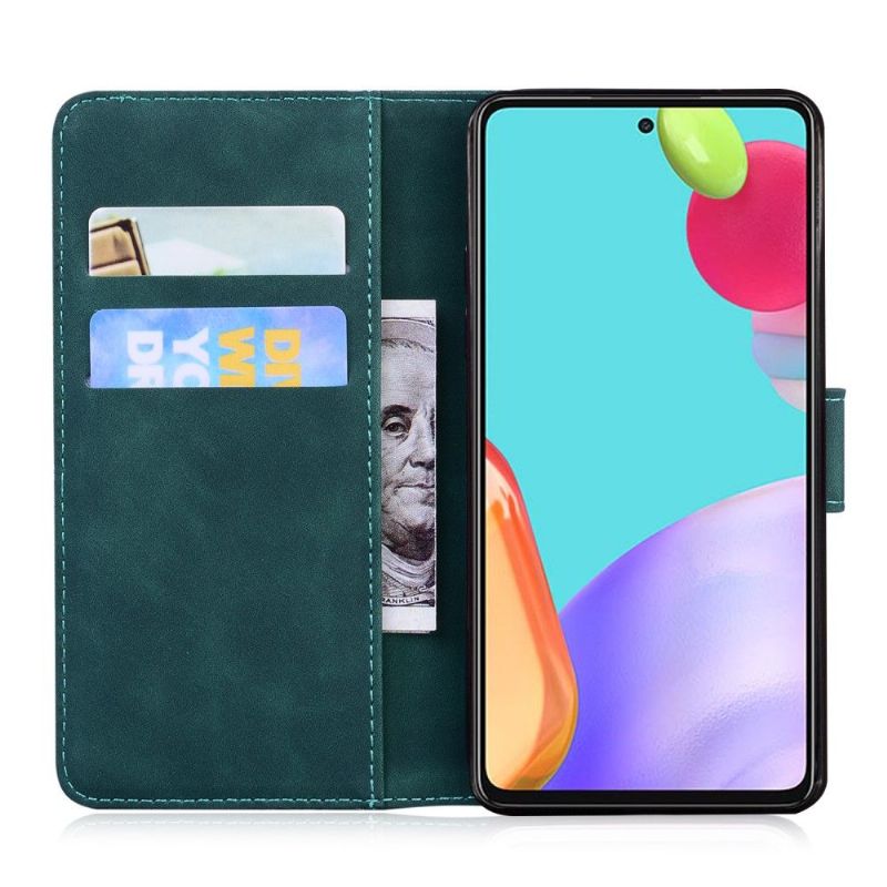 Flipové Pouzdro Na Samsung Galaxy A52 5G / A52 4G / A52s 5G Ochranný Ochrana Proti Barevným Motýlům