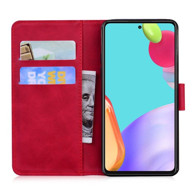 Flipové Pouzdro Na Samsung Galaxy A52 5G / A52 4G / A52s 5G Ochranný Ochrana Proti Barevným Motýlům