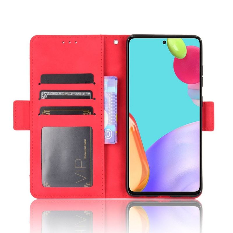 Flipové Pouzdro Na Samsung Galaxy A52 5G / A52 4G / A52s 5G Premium S Držitelem Karty