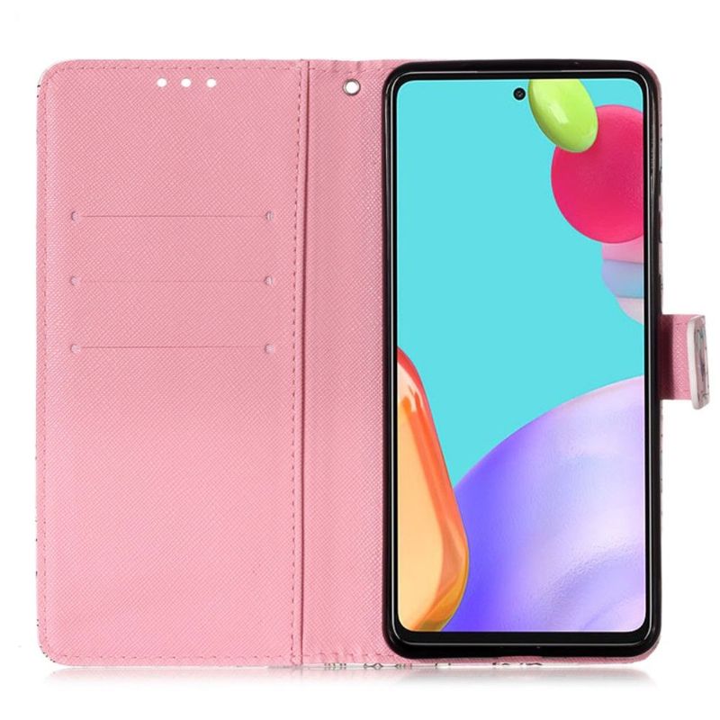 Flipové Pouzdro Na Samsung Galaxy A52 5G / A52 4G / A52s 5G Romantické Motýly