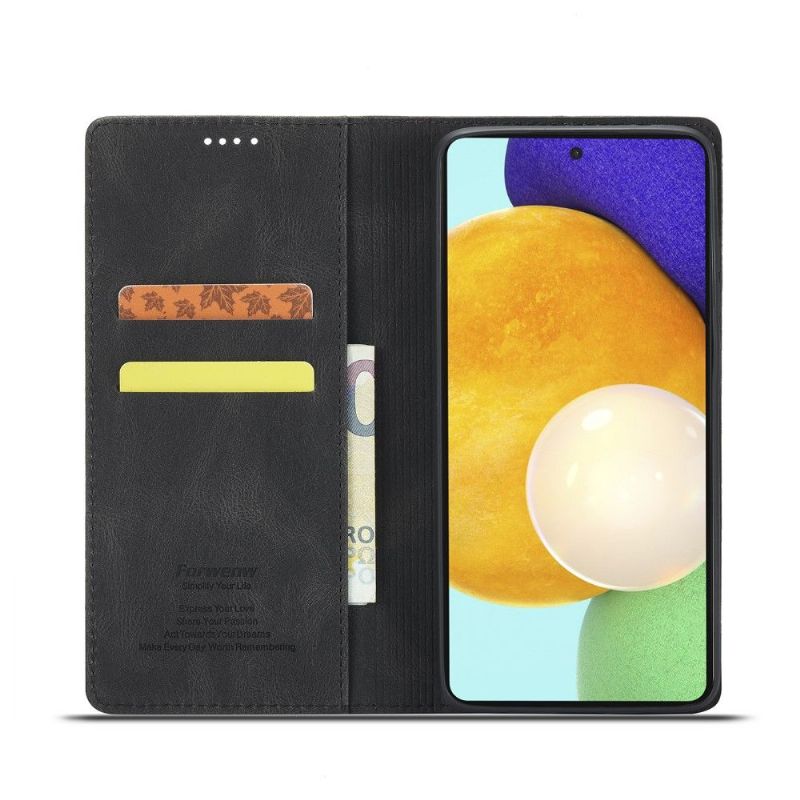 Kožené Pouzdro Na Samsung Galaxy A52 5G / A52 4G / A52s 5G Forwenw Série F2