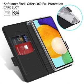 Kožené Pouzdro Na Samsung Galaxy A52 5G / A52 4G / A52s 5G Kůže Ve Stylu Victoria