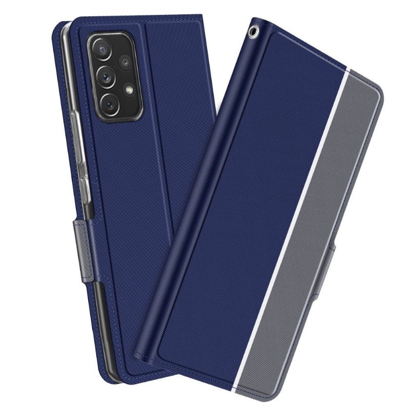Kožené Pouzdro Na Samsung Galaxy A52 5G / A52 4G / A52s 5G Kůže Ve Stylu Victoria